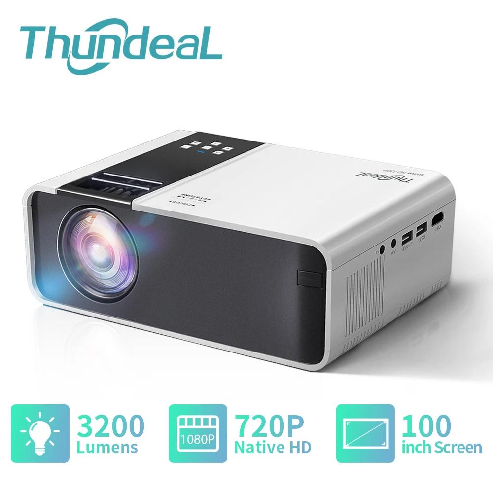 ThundeaL HD ̴ , Ƽ 1280x720P LED  , Ȩ þ ó׸, 3D Ʈ  ȭ , TD90